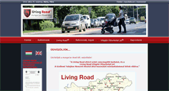 Desktop Screenshot of livingroad.hu